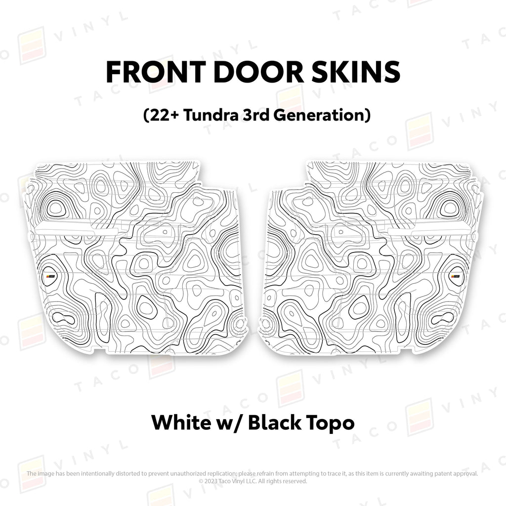 2022+ Tundra Door Skins