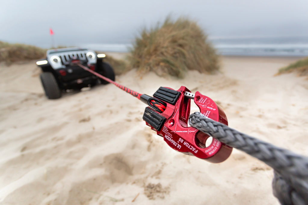 Ultrahook is the world's safest and fastest winch hook that was developed to meet the needs of off-road racers who needed the speed of a hook with the functionality of closed system winching