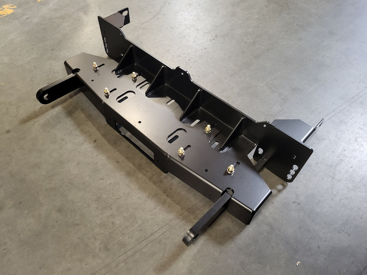 Adjustable Hidden Winch Mount with Recovery Points - 5th Gen 4Runner