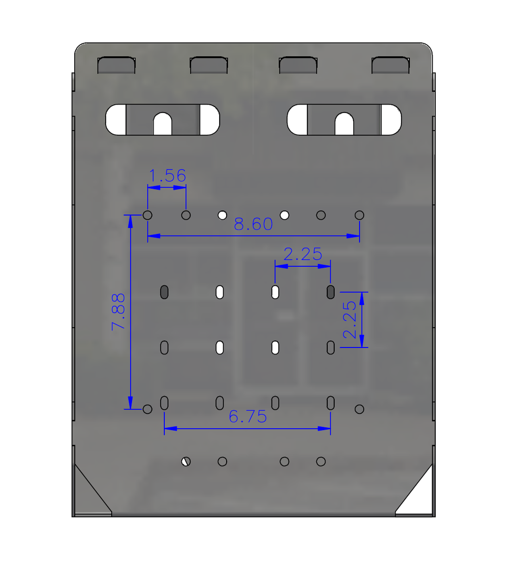 Dual Jerry Can Mount - Universal