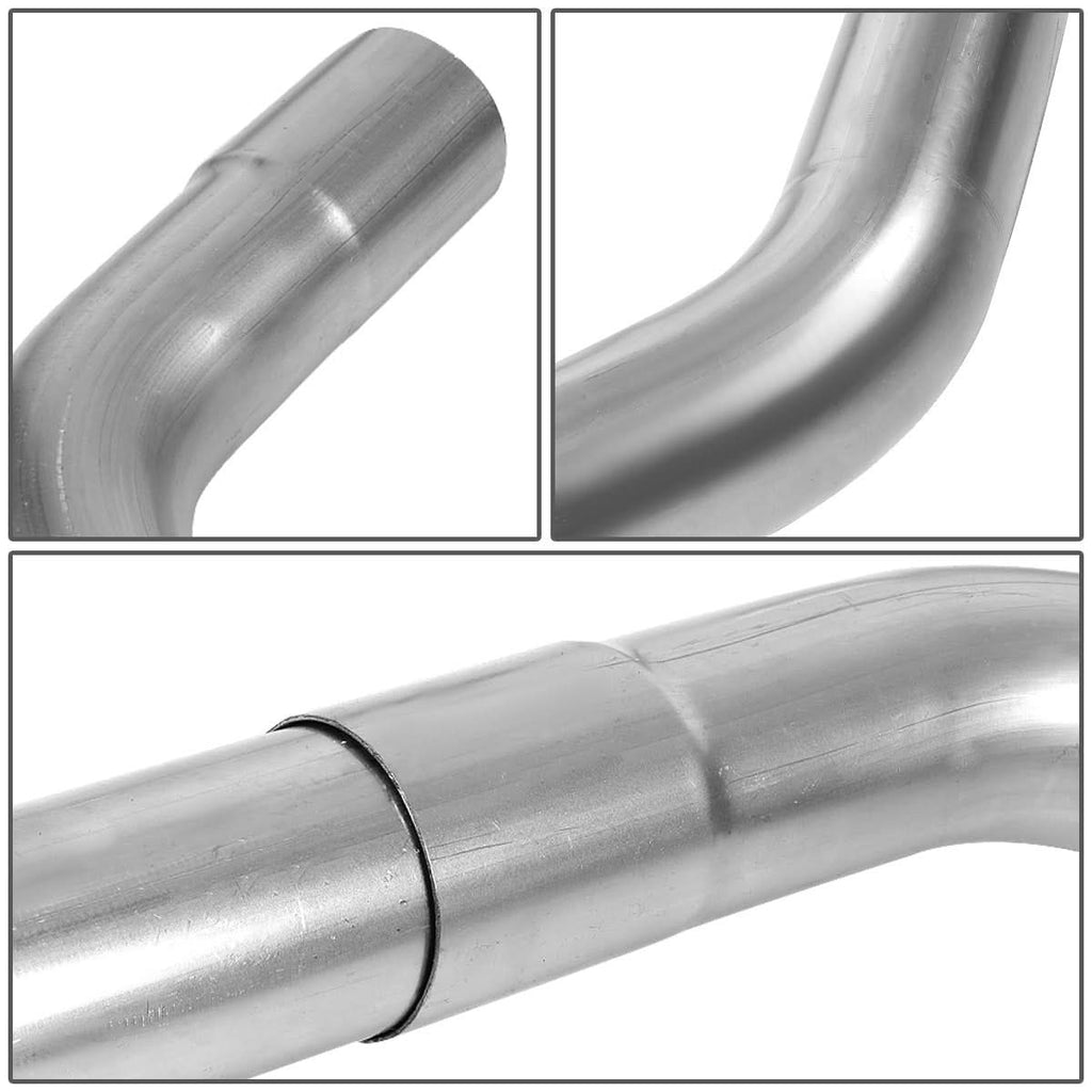 Universal 3" Polished Exhaust Piping Kit
