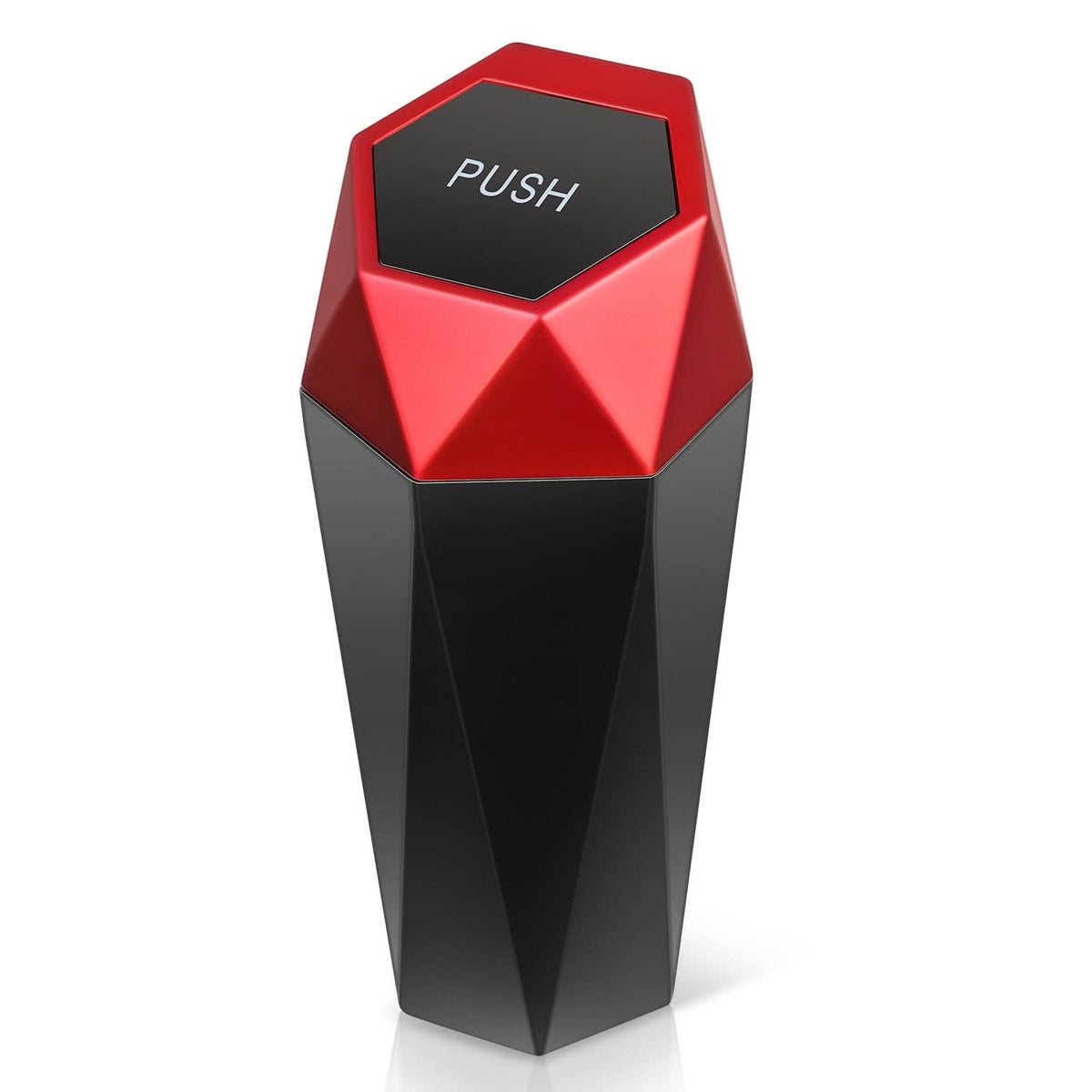 Vehicle-Mounted Garbage Can - Red