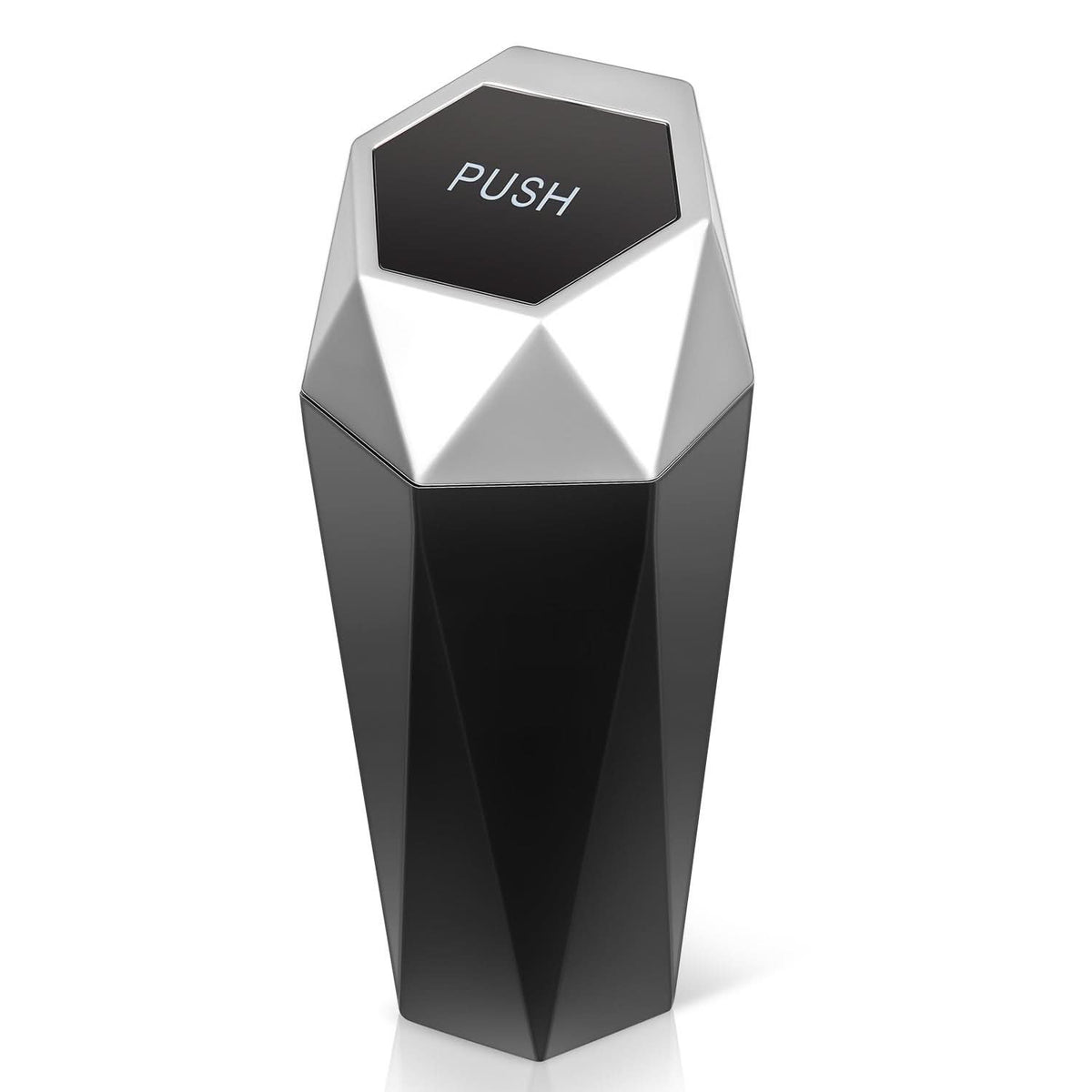 Universal Vehicle-Mounted Garbage Can - Silver