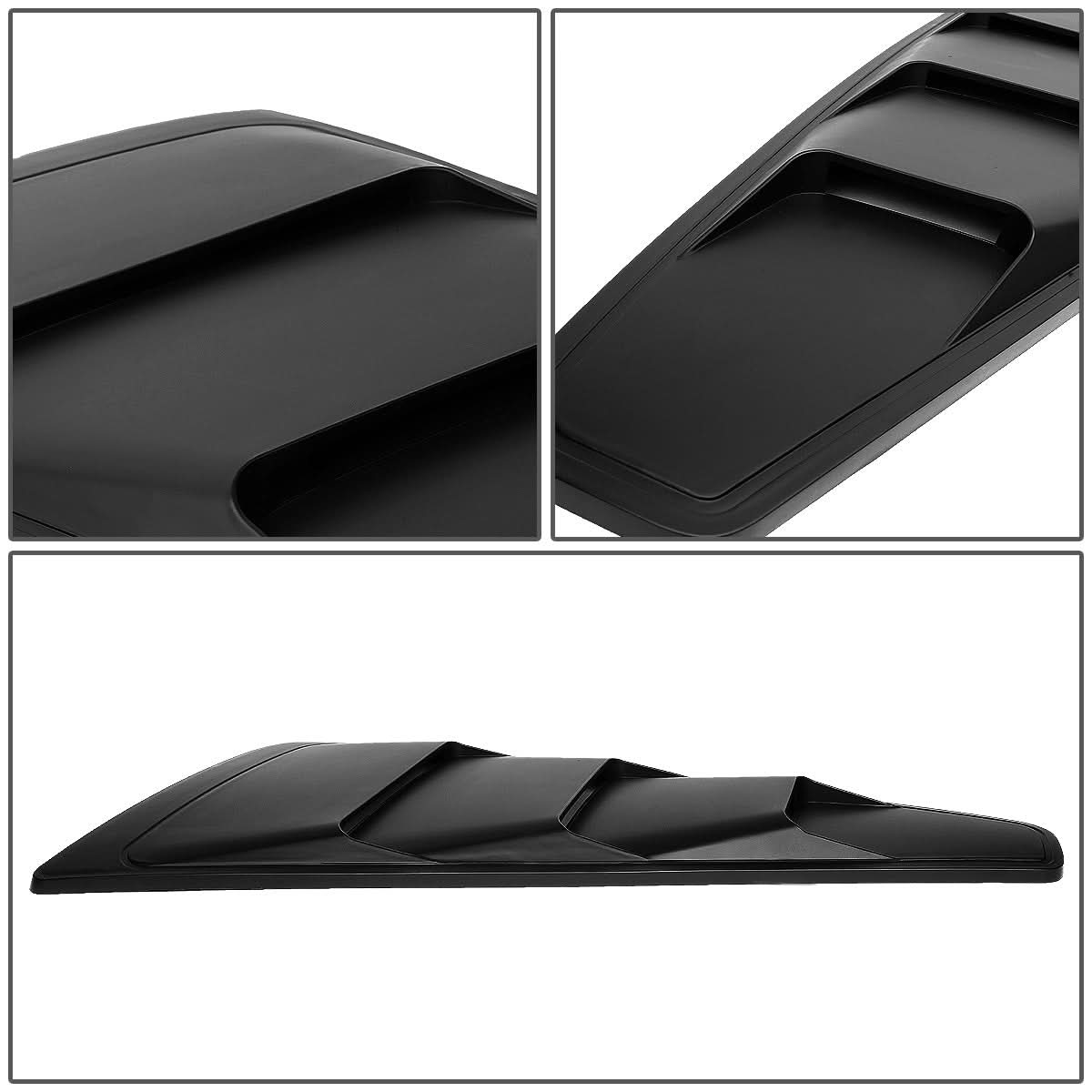05-14 Ford Mustang Quarter Window Louvers 2PC Set Black