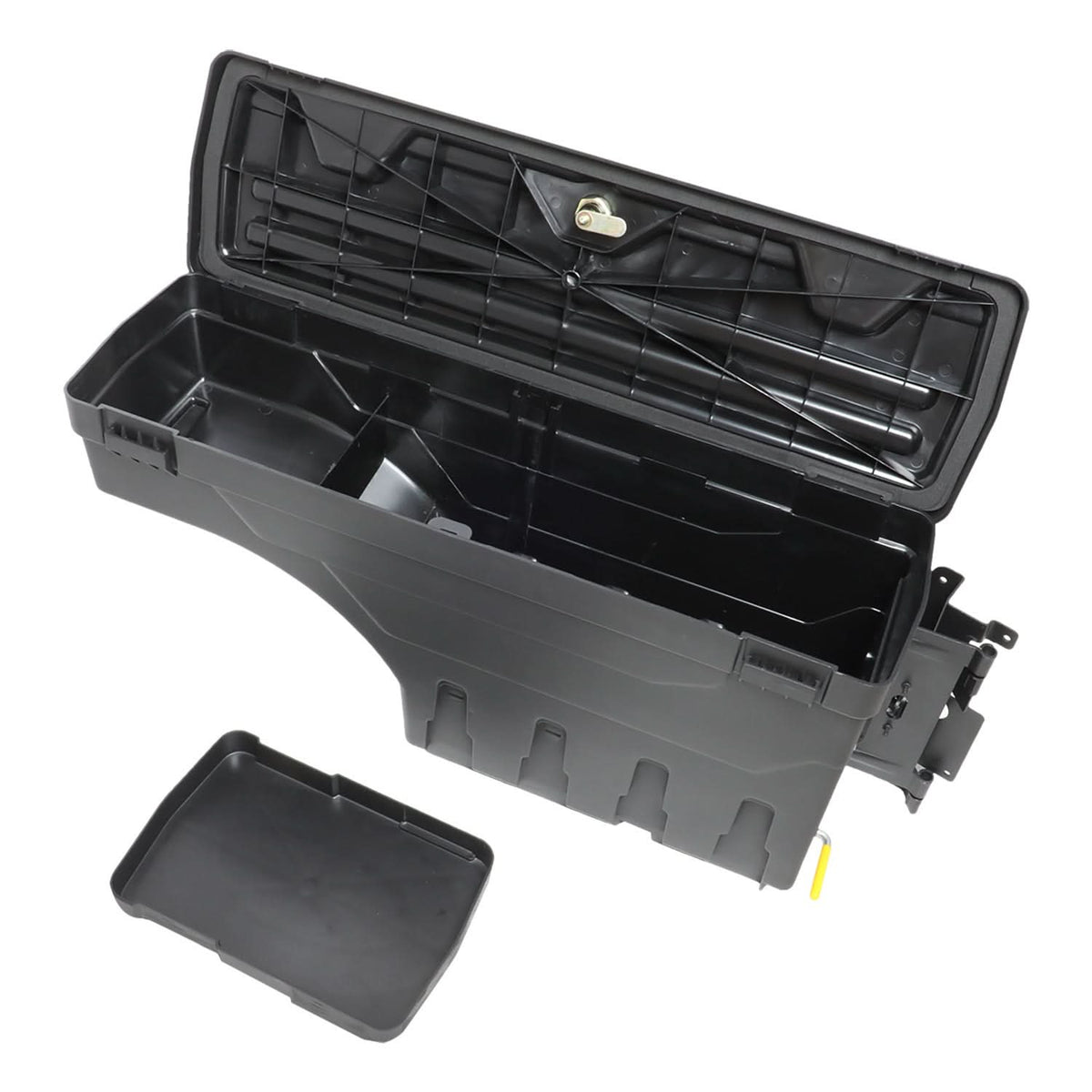 07-20 Toyota Tundra Wheel Well Lock Box Passenger Side Black