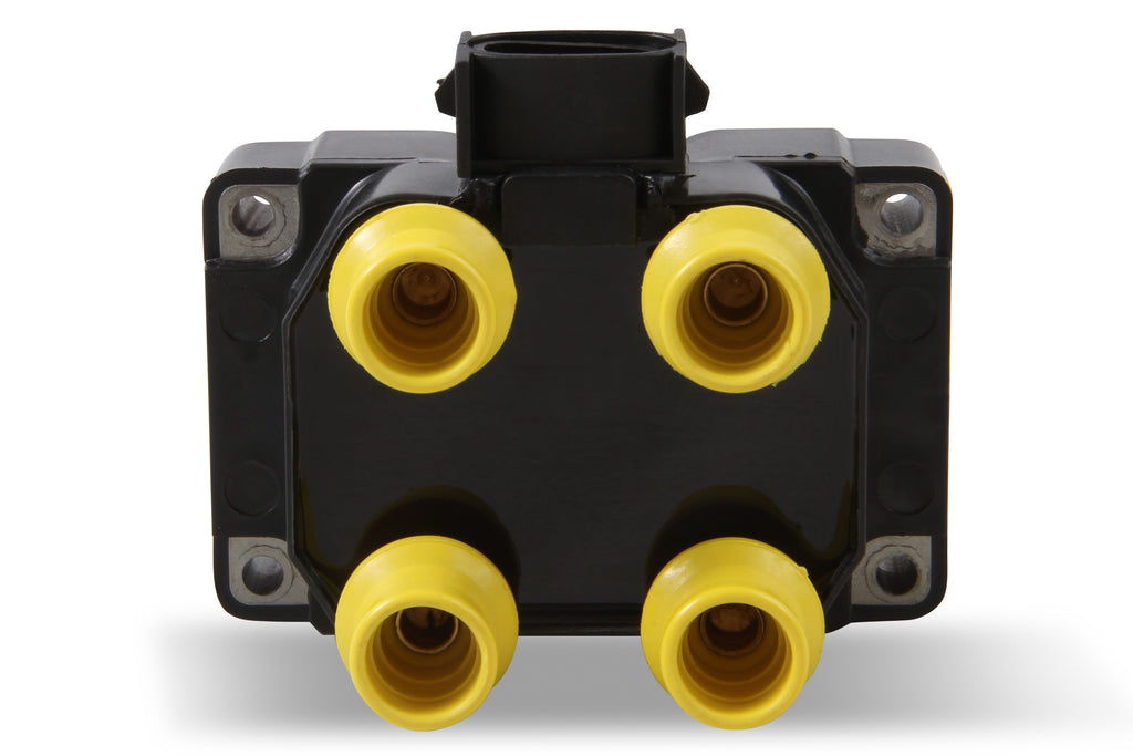 Ignition Coil - SuperCoil - Ford 4-Tower EDIS with horizontal plug - SuperCoil 4-tower EDIS ignition coil for Ford 1988-2003 has a maximum output of 42,000.