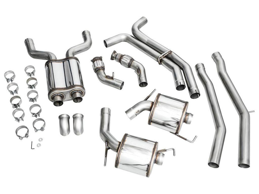 AWE Touring Edition Exhaust for Audi C8 A6/A7 - Turndowns