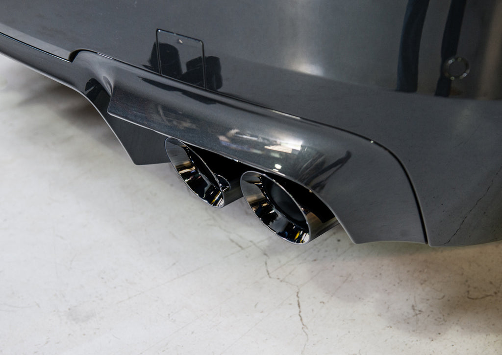 AWE Touring Edition Axleback Exhaust for BMW F10 M5 - 4" Diamond Black Tips