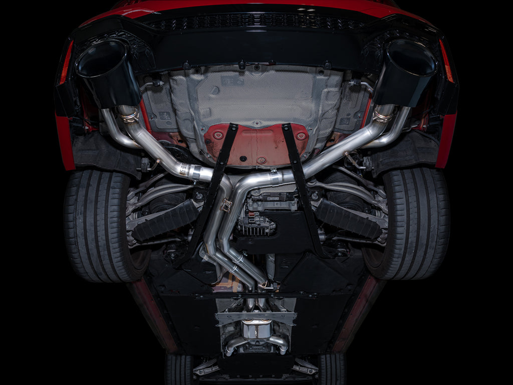 AWE SwitchPath™ Exhaust for C8 Audi RS 6/RS 7 - Diamond Black RS-style Tips