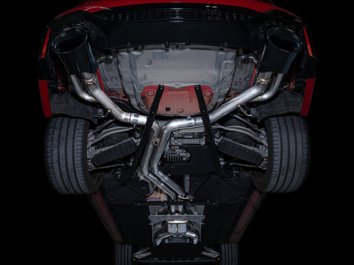 AWE SwitchPath™ Exhaust for C8 Audi RS 6/RS 7 - Diamond Black RS-style Tips