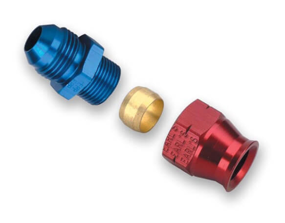 Red & Blue Anodized Lightweight Aluminum Construction. Available for Any Plumbing Situation And Many Custom Applications.