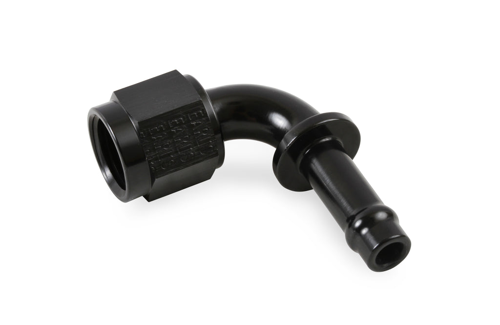 -6 90 DEG TO 3/8" Earl's VAPOR GUARD HOSE END