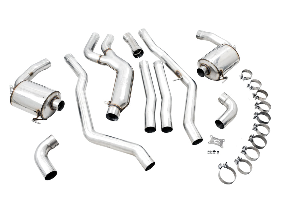 AWE Non-Resonated Touring Edition Exhaust for G2X M340i / M440i - OE Tips