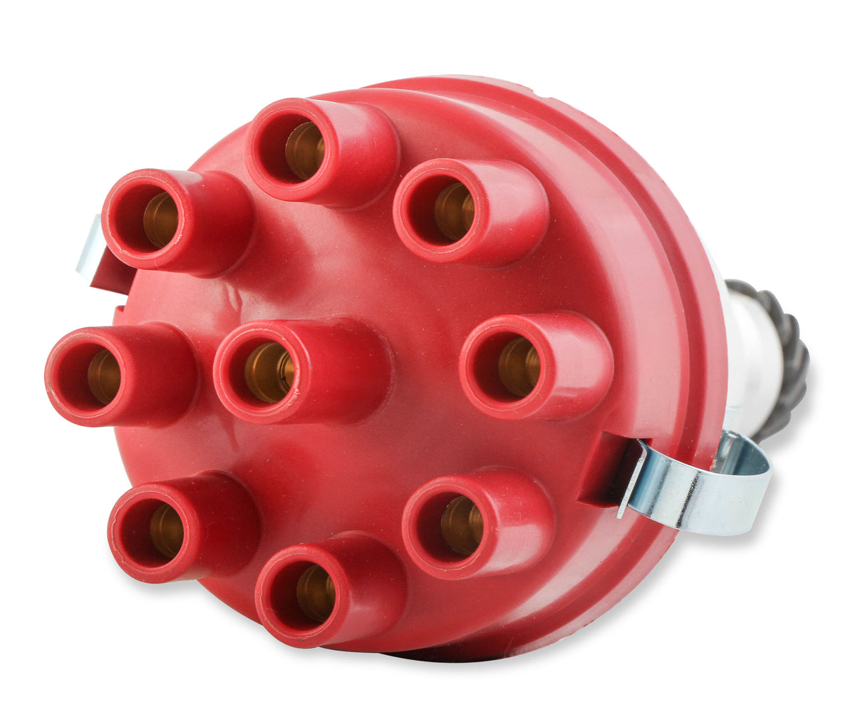 Mallory Unilite Distributor with built-in electronic ignition module.