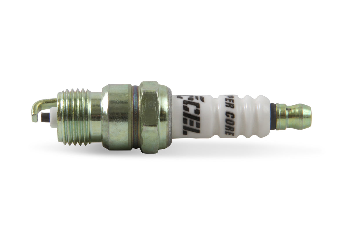 HP Copper Spark Plug - Shorty - 14mm Thread - .460 in Reach - Tapered Seat - Non-Resistor - 4 Pack
