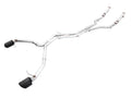 AWE Track Edition Exhaust for Audi B9 RS 5 Sportback - Diamond Black RS-style Tips