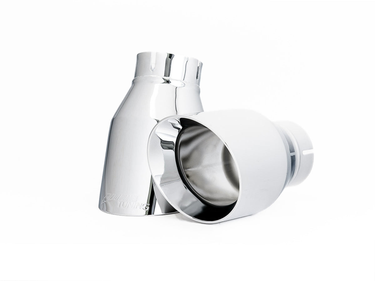 AWE Track Edition Exhaust for B9 A5 - 4" Chrome Silver Tips