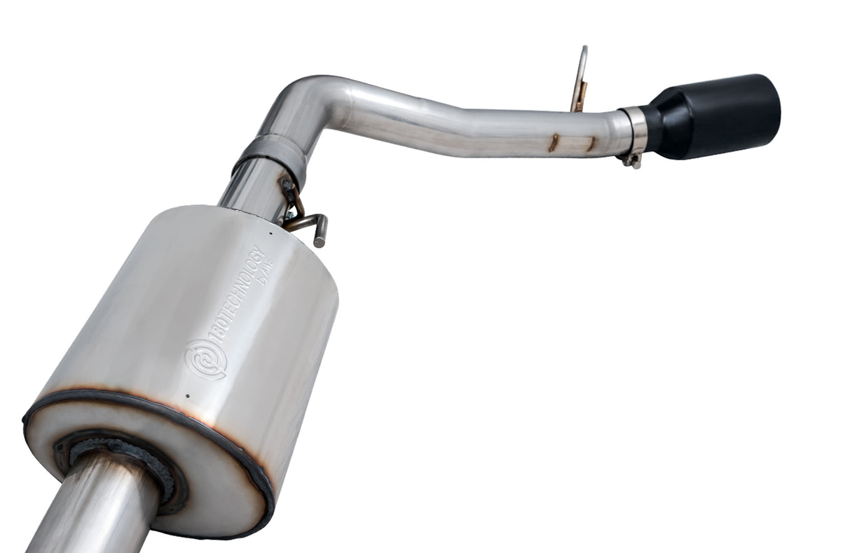 AWE Tread Edition Catback Single-Side Exhaust for Jeep JT 3.6L - Diamond Black Tip