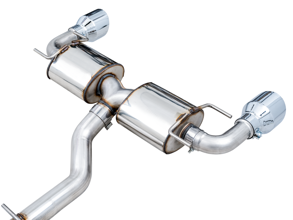 AWE Touring Edition Exhaust for Subaru BRZ / Toyota GR86 / Toyota 86 / Scion FR-S - 5" Chrome Silver Tips