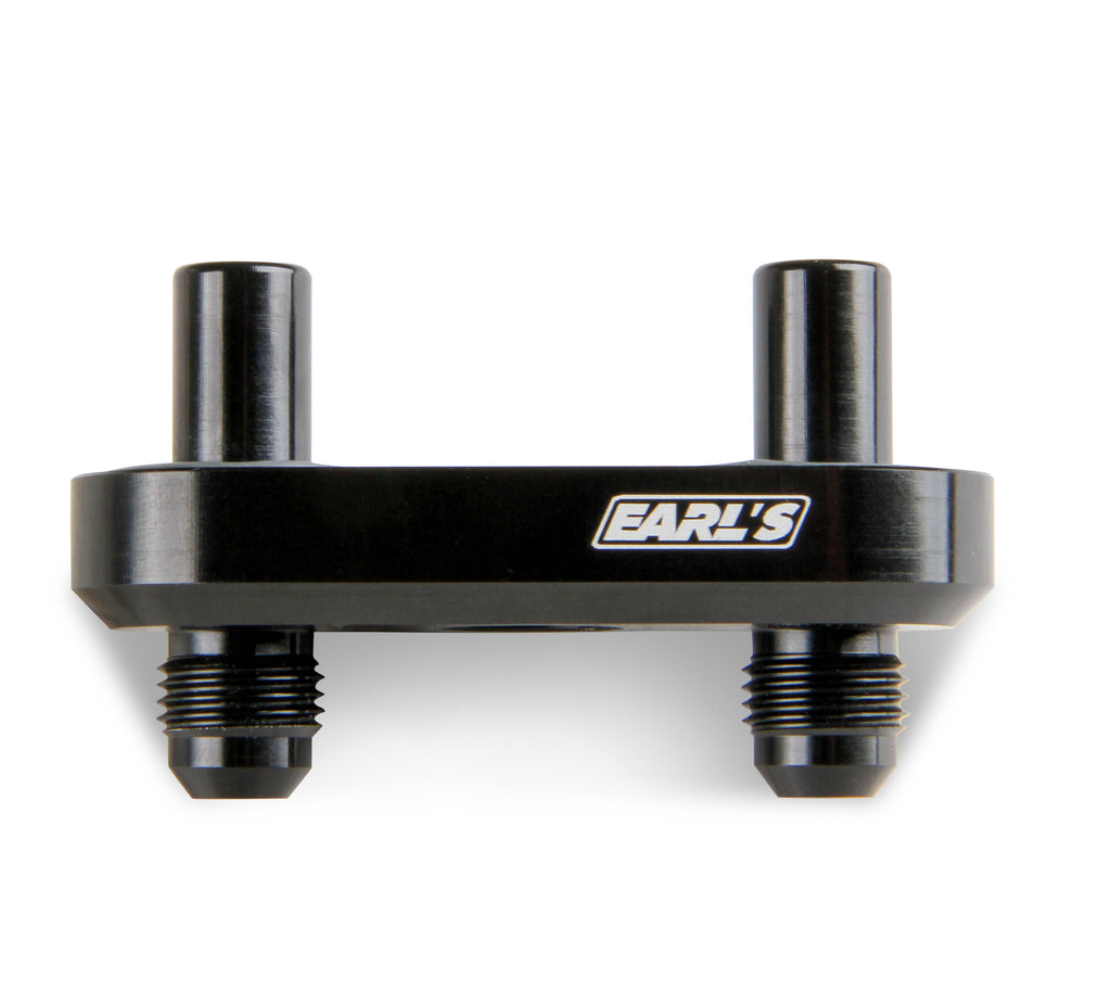 Fits GM 6L80E, 6L90E, and 8L90E Transmissions, -6 AN Male Flares, Black Anodized Finish