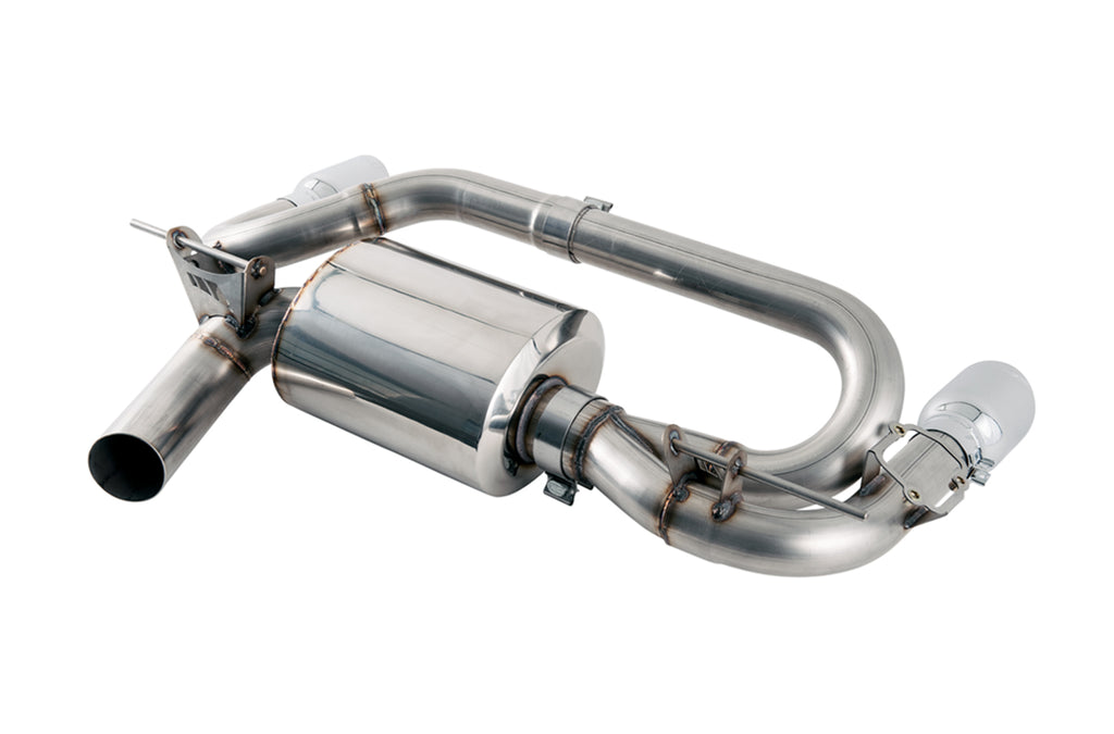 AWE Touring Edition Axleback Exhaust for BMW F22 M235i / M240i - 3.5" Chrome Silver Tips