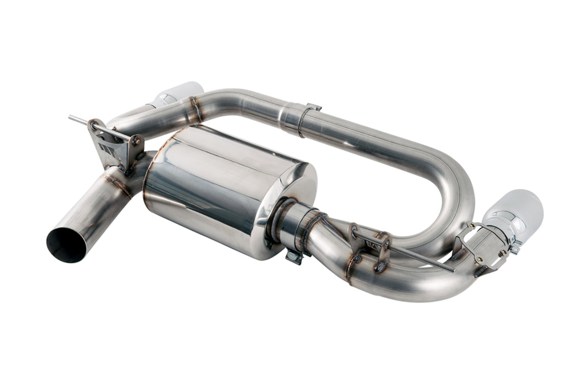 AWE Touring Edition Axleback Exhaust for BMW F22 M235i / M240i - 3.5" Chrome Silver Tips