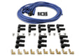 Spark Plug Wire Set- 8mm - Blue Wire with Blue Straight Boots - 4040B, Spark Plug Wires, Super Stock, Spiral Core, 8mm, Blue, Set