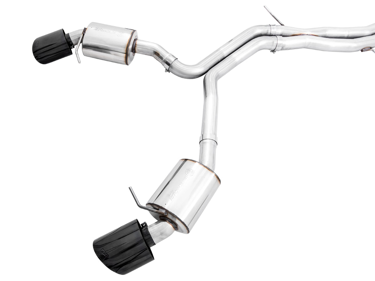 AWE Touring Edition Exhaust for Audi B9 RS 5 Sportback - Diamond Black RS-style Tips