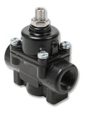 Earl's fuel pressure regulator, Black Finish, 1-4 PSI.  For Weber, Mikuni, O.E.R , SK & Delorto Carbs.