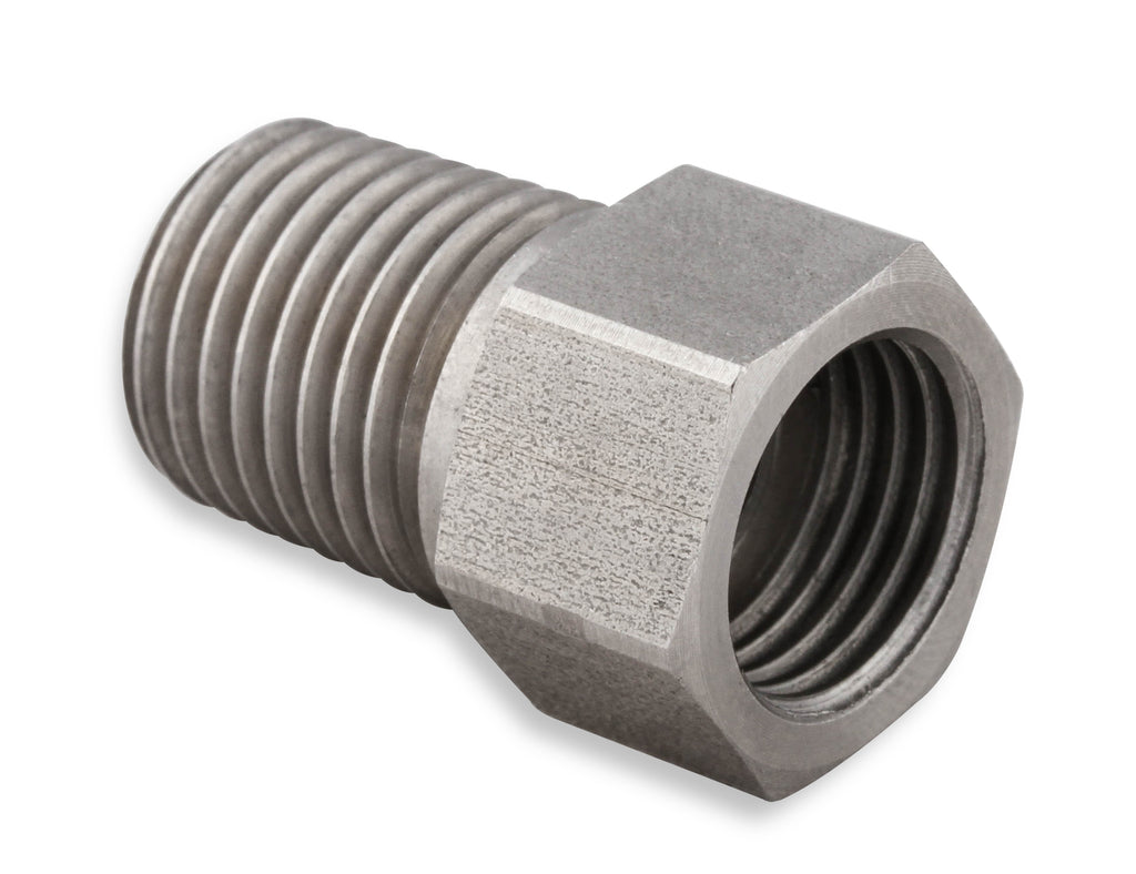 Hardline Adapter - Stainless Steel - 1/4" NPT Male to 1/2"-20 Inverted Flare Female