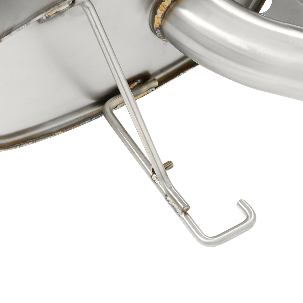 Stainless Steel - Black Tips - F10