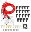 Ceramic boot, performance spark plug wires capable of withstanding up to 2000°F temperatures at the spark plug.