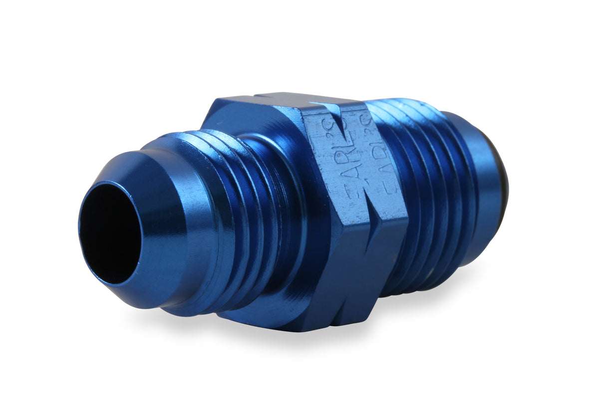 Blue Anodized Lightweight Aluminum Construction. Typical Application Power Steering/Fuel Injection - O-ring Seal.