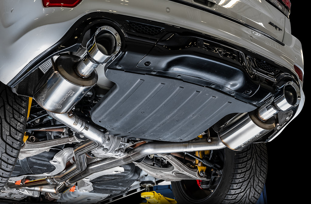 AWE Touring Edition Exhaust for Jeep Grand Cherokee SRT - Chrome Silver Tips