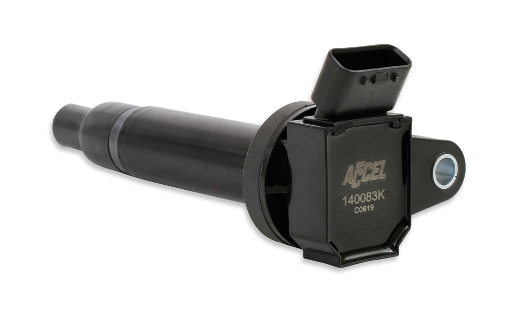 Ignition Coils - 1998-2010 Toyota, 4.7L/Lexus 4.3L, V8 Engines, 8-Pack, Black - Fits 1998-2010 Toyota,Lexus 4.3L/4.7L, V8 Engines, 8-Pack, Black