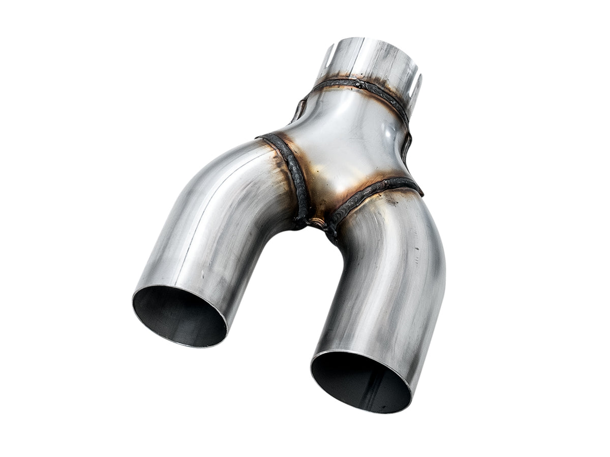 AWE Track Edition Exhaust for 10th Gen Civic Si Coupe / Sedan (includes Front Pipe) - Dual Diamond Black Tips