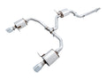 AWE Touring Edition Exhaust for MK7 Jetta GLI w/ High Flow Downpipe (not included) - Chrome Silver Tips