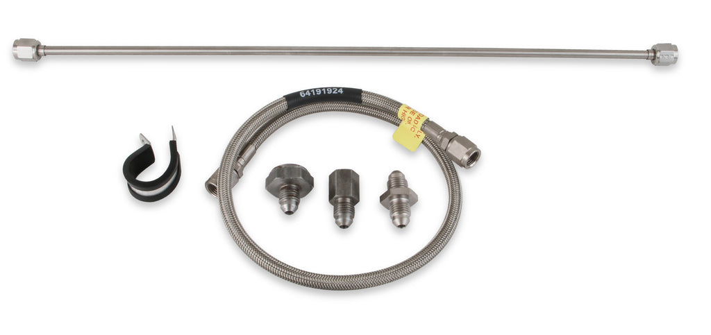 The Earl's PK0001ERL kit installs a back pressure sensor for improved engine performance.