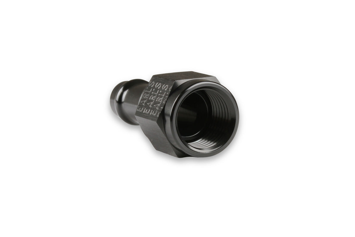 -6 ST. TO 3/8" Earl's VAPOR GUARD HOSE END