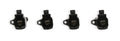 Ignition Coils - Honda 2.0L, 2.0L Turbo/ 1.5L 4-cylinder, Black, 4-Pack - Fits 2016 - 2020 Honda Civic 2.0L, 2.0L Turbo and 2015 - 2019 Honda Fit 1.5L, 4-cylinder engines.