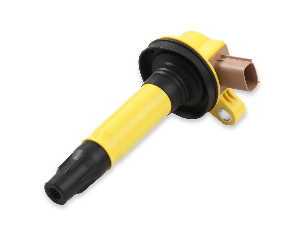 Ignition Coil- SuperCoil- 2010-2016 Ford EcoBoost 3.5L V6- 6-Pack (3-Pin)-Yellow - brand SuperCoil feature advanced bobbin technology