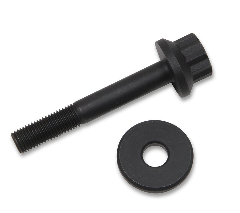 Harmonic Balancer Bolt w/ Thick Washer, GM LS1/LS6 4.8L-7.0L, 12-Point , 27mm Wrenching, 180,000 PSI, M16 x 2.0 x 4.330" Under Head Length.  Fits all versions of the GM LS engine - except the LS7/LS9/LSA.