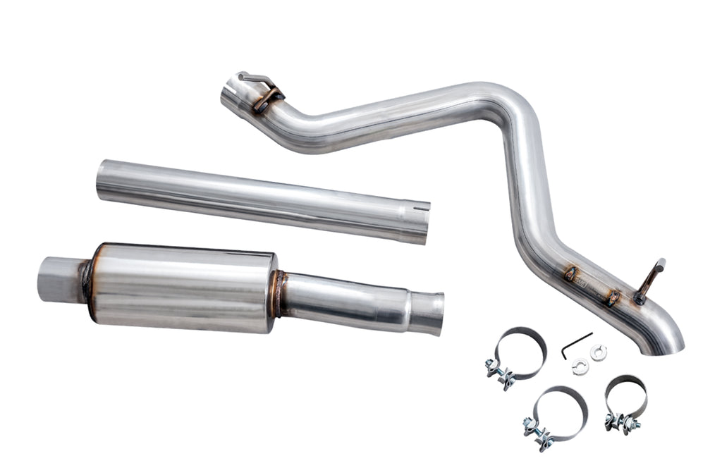 AWE Tread Edition Catback Single-Side Exhaust for Jeep JT 3.6L - Diamond Black Tip
