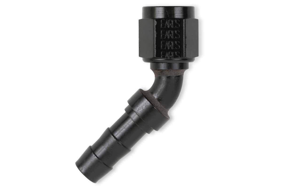 Black Anodized Lightweight Direct Replacement for Brass Push Lock Type Hose Ends.