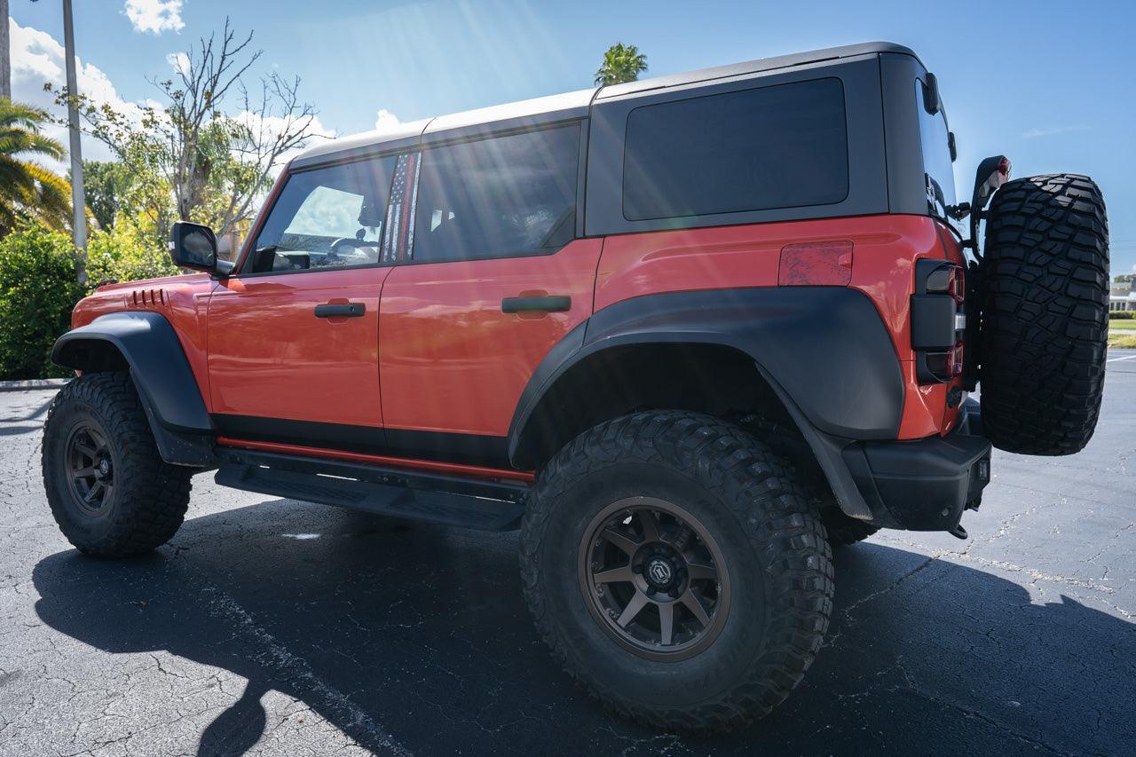 American Flag B Pillar Protection Kit (Printed Series) - 2021+ Bronco 4 Door
