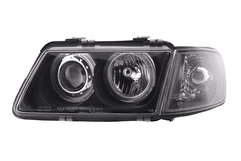 Audi A3 (8L) Black Angel Eye Headlights (1996-2000)