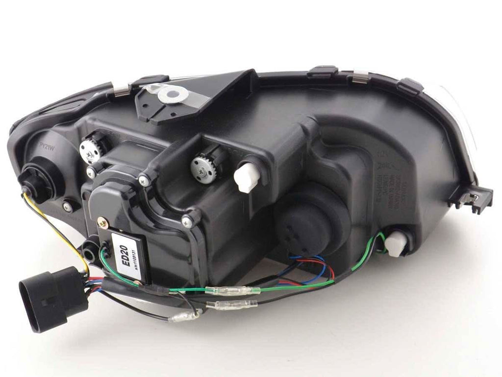 Audi A3 (8P / 8PA) Chrome LED Headlights with Daytime Running Lights (2003 - 2007)