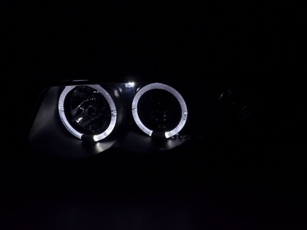 Audi A4 (B5 8D) Black Angel Eye Headlight Set (1995-1999)