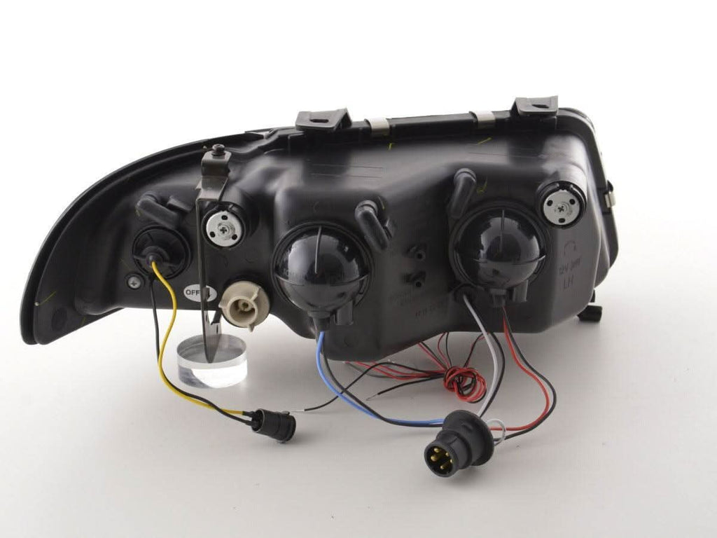 Audi A4 (B5 8D) Black Angel Eye Headlight Set (1995-1999)