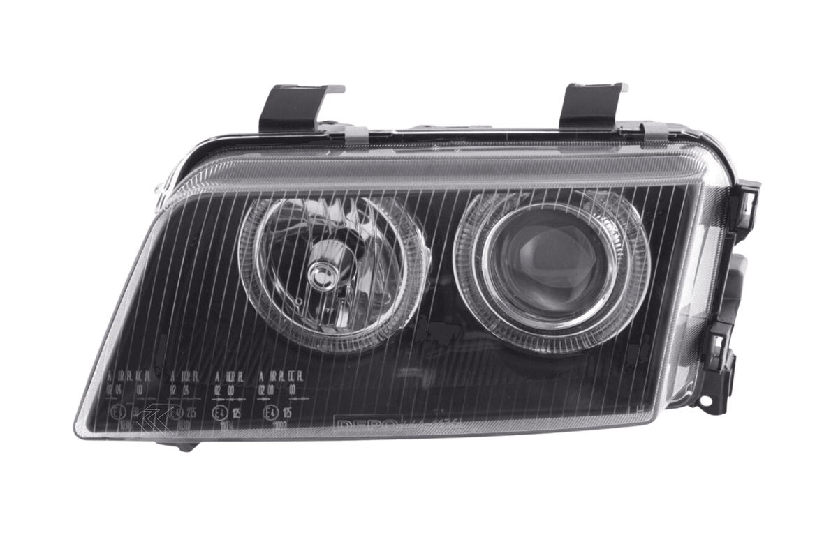 Audi A4 (B5 8D) Black Angel Eye Headlights (1995-1999)